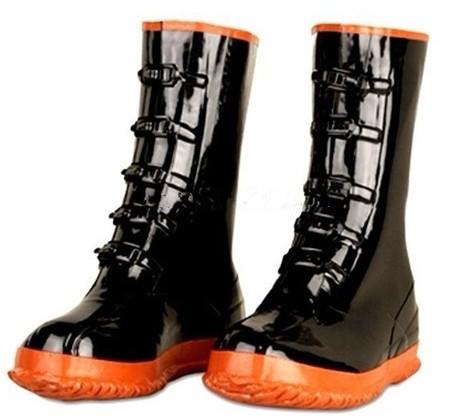 Non-Slip Black Garden Rubber Half Rain Boots For Men Size 36-46