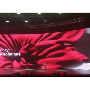 2.5mm HD Curved LED Displays Bendable Design For Promotion Meeting