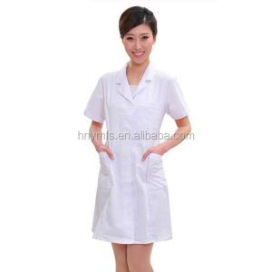 China OEM Hospital White Blouse Medical Lab Coat Cotton Hospital Surgical Scrubs Sets supplier