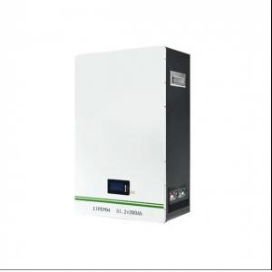 Household Wall-Mounted Lithium Iron Phosphate Battery 48v 200ah 51.2v 200ah Commercial Solar Energy Storage Battery 10kw