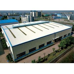 Lightweight Modular Steel Building , Residential Workshop Buildings High Strength
