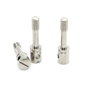 China Custom Made SUS 304 Stainless Steel Thread M3 M4 M5 M6 Drilled Head Screw Sealing Bolt supplier