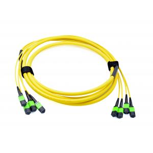China USCONEC 48 Fibers Optical MTP Female Truck Cable Assembly Patch Cord for Data Center supplier