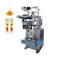China Automatic VFFS Packing Machine Form Fill Seal Ketchup Sauce Curry Paste on sale