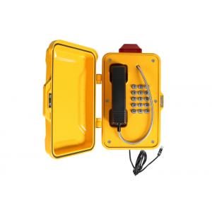 China Industrial Weatherproof Emergency Phone , Emergency Call Box IP66-IP67 With Light supplier