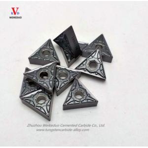 China TNMG160408-HQ,Wear Resistance Tungsten Carbide Inserts / Triangle Cemented Carbide Inserts supplier