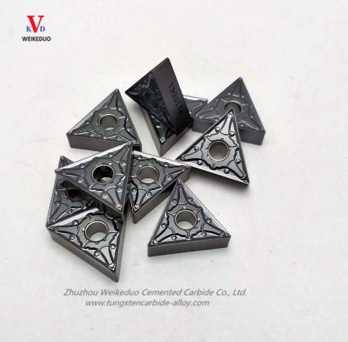 TNMG160408-HQ,Wear Resistance Tungsten Carbide Inserts / Triangle Cemented