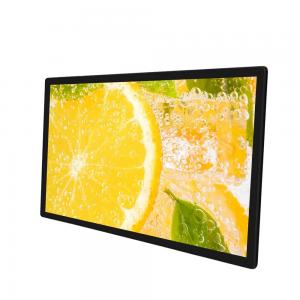AC100-240V Wall Mounted Digital Signage 1920x1080 Resolution 178 Degree Viewing Angle
