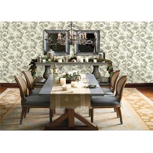 China Anti - Static Non Woven Wallpaper Ideas For Living Room Feature Wall , SGS CE Listed supplier