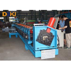 Main Power 22KW Upright Metal Roll Forming Machine For Rack Shelf Construction Decorations