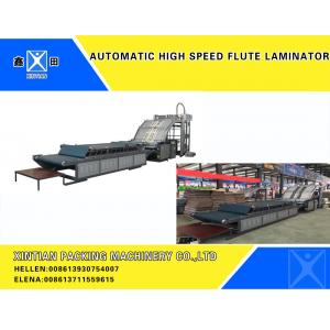 China Automatic High Speed Flute Laminator Corrugated Cardboard Carton Making box Machine wholesale