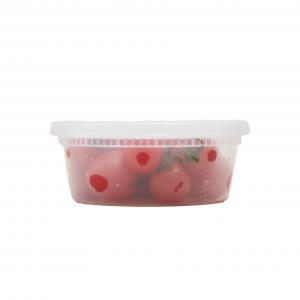 16oz Soup Plastic Disposable Cup Microwavable 4 1/2" X 4 1/2" X 3"