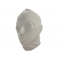 China FR Hood White Balaclava Face Mask With Single Layer Or Double Layers on sale
