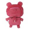 China Red Little Bear Stuffed Animal Gift Card Holder Plush Card Holder Soft Toy Accessories wholesale