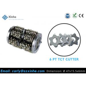 Floor Treatment Surface Scarifier And Milling Machine 6pt Carbide Cutter 6pt Milling Cutter