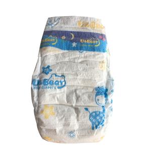 China SAP Cotton Infant Baby Diapers With Huge Absorbency Lock Wetness supplier
