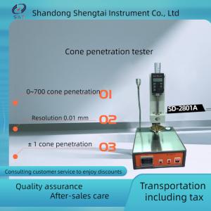 China Ajuste manual de ASTM D217 do verificador da penetração do cone da graxa lubrificante para a observação visual SD-2801A supplier