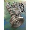 Flanged type three offset Butterfly valve,API 609 Triple Offset Double Flanged