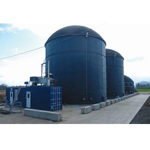 Anti Corrosive Spray Paint Anaerobic Digester Tank On Site Installation