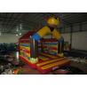 China Inflatable monkey themed jumping house Yellow monkey inflatable bouncer jumping castle inflatable monkey for sale wholesale