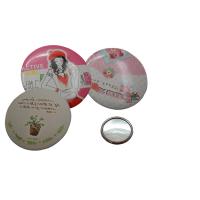 Tin one side compact mirror