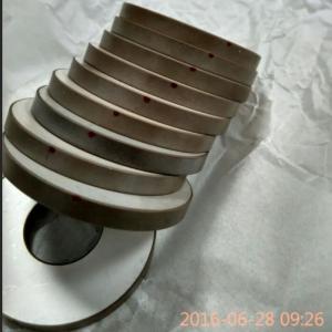 China Ultrasonic Cleaning Piezo Disc / Piezo Ceramic Ring For Vibration Sensor supplier