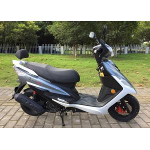 Fast Speed Gas Motor Scooter Alloy Wheel Base Mute Exhaust For Adults