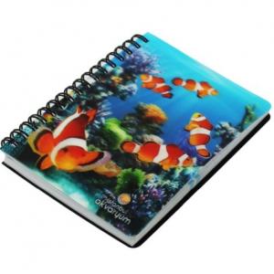 China Custom Small Colorful Heart Shape Spiral Notebook, note pad Matt Lamination supplier