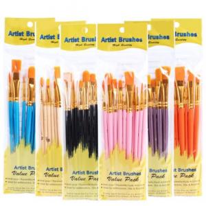 Colorful Artist Paint Brush Painting Brush Nylon Brush