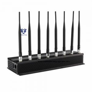 China Multi- Band  Omni-directional Antenna Remote Control WiFi 3G 4G 5g GSM Cell Phone Signal Jammer Meeting /Exam Room supplier