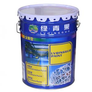 Tinplate Chemicals Solvent Bucket 1 To 6 Gallon 0.32-0.42mm