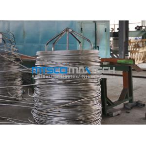 China 20BWG 0.89mm Wall Thickness Stainless Steel Coiled Tubing ASTM A213 Standard supplier