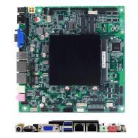 China Celeron® J4125 Quad Cores Industrial Itx Motherboard 6 COM 2 LAN Fanless on sale
