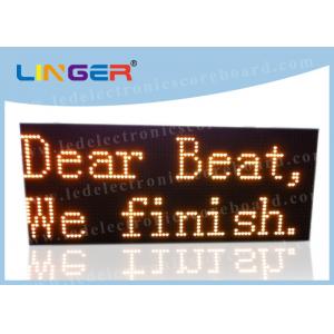 IP65 Frame LED Scrolling Message Sign / Digital Scrolling Display Board