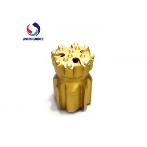 China Yellow Top Hammer Drill Bits Coal Mine / Hard Rock / Water Well Drilling Usage supplier