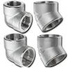 China ASTM B466 UNS C70600 CuNi 90/10 Forged Pipe Fittings , 90 Degree Butt Welding Elbow wholesale