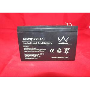 12v 8ah  Lead Acid Battery , Ups Rechargeable Battery For Emergency Lighting