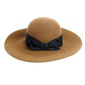 China New Designed Wide-brimmed felt hat fahion supplier