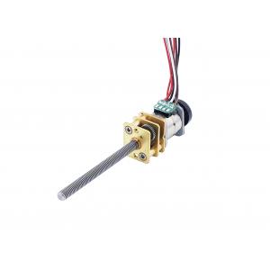 High Precision 3V Micro Gear Stepper Motor 2 Phase 4 Wire With Gear Box