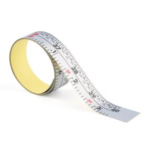 Wintape New 40 Inches Fractions And Decimals Scales Adhesive Measuring Ruler Waterproof Sticker Measurement Tape