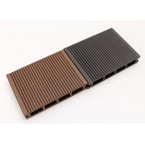 China Outdoor Wood Grain WPC Decking 3D Embossed Wooden Plastic Composite Flooring supplier