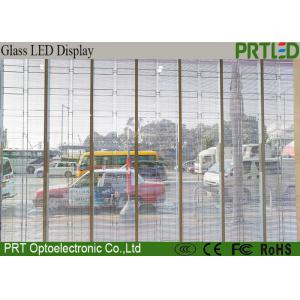 Epistar SMD3528 Transparent Glass LED Display P10 Anti-UV Transparent LED Panel