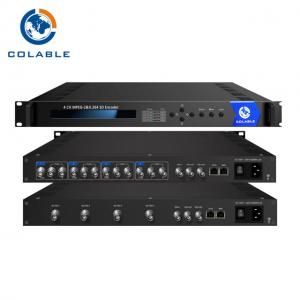 UDP IP Output SD Video Encoder COL5141E Digital SD TV MPEG2 H 264 Sdi To Asi Encoder