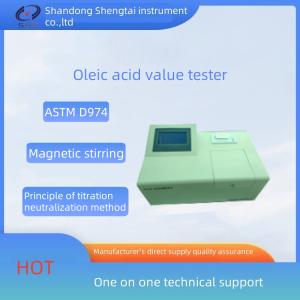 China ASTM D974 LCD Screen Oleic Acid Value Automatic Stirring Tester for Oil Testing Equipment 300 W wholesale