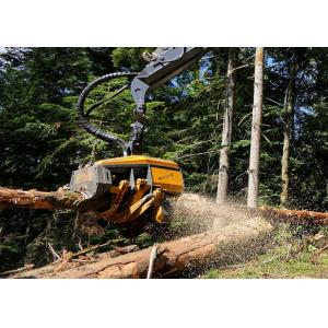 China Large Tree Harvesters Excavator Tree Cutter For Forest Farm supplier