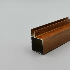China Wood Finish Kitchen Cabinet Aluminium Extrusion Anodising For Israel supplier