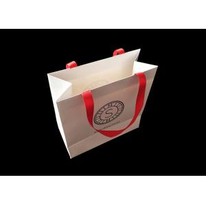 China Biodegradable Shopping Personalized Paper Bags Garments Luxury Paper Branded supplier