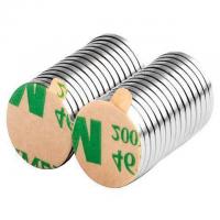 China GWM - 261 Neodymium Disc Magnet NdFeB Permanent With 3M Glue on sale