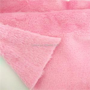 Fabric 100% Polyester Flannel Fleece Tricot Printed Canfur0680 500m Plain 160cm 58/60