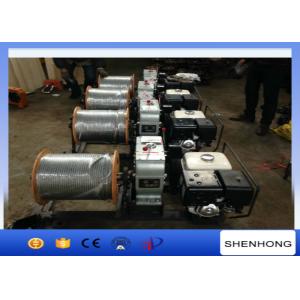Small Volume Honda Gas Engine Powered Winch 50KN For Power Construction